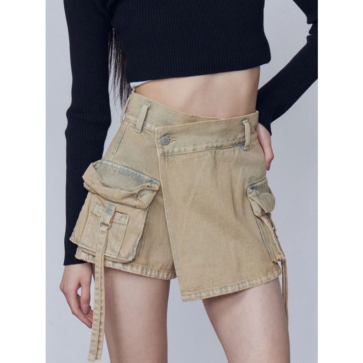 カーゴラップショートパンツ | EMODA | 詳細画像16 