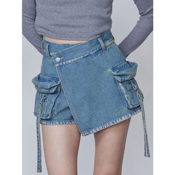 カーゴラップショートパンツ | EMODA | 詳細画像2 