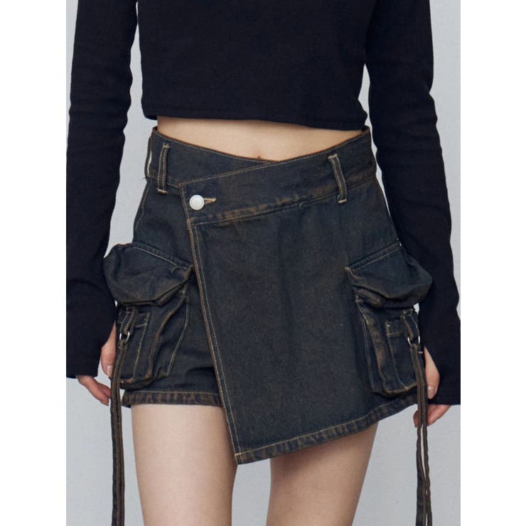 カーゴラップショートパンツ | EMODA | 詳細画像22 