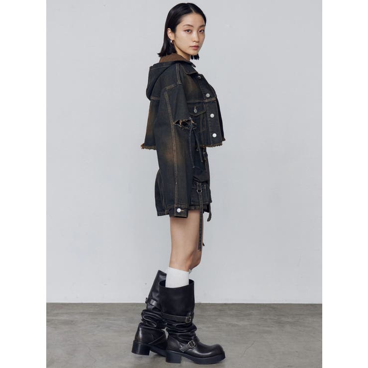 カーゴラップショートパンツ | EMODA | 詳細画像25 