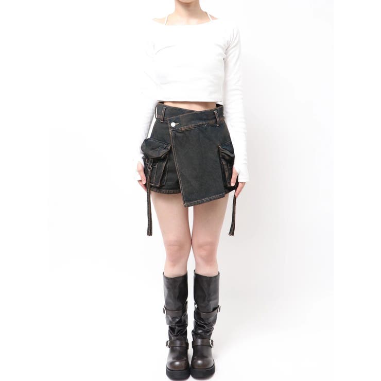 カーゴラップショートパンツ | EMODA | 詳細画像35 