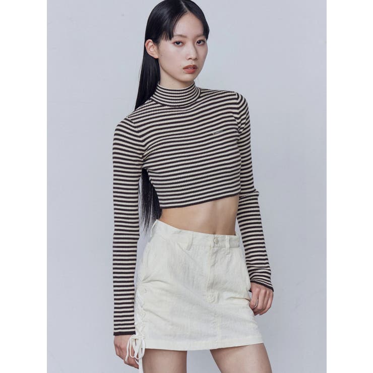 レースアップミニスカート | EMODA | 詳細画像17 