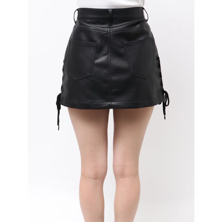 レースアップミニスカート | EMODA | 詳細画像31 