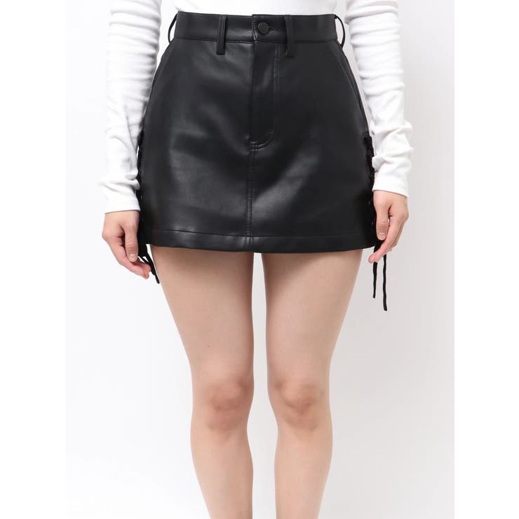 ライトミックス | レースアップミニスカート | EMODA