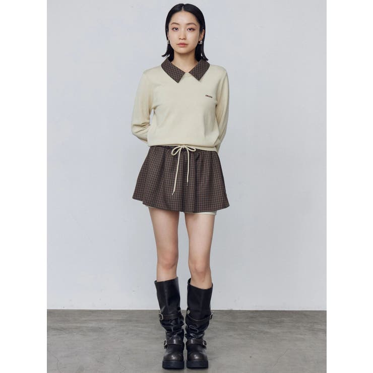 レイヤードフレアスカート | EMODA | 詳細画像13 