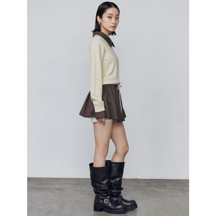 レイヤードフレアスカート | EMODA | 詳細画像14 