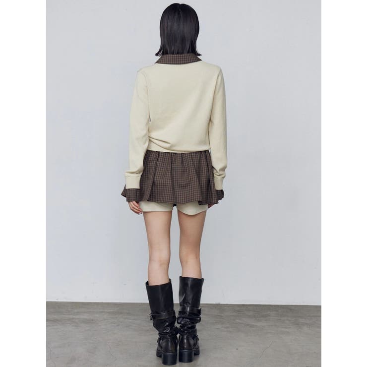 レイヤードフレアスカート | EMODA | 詳細画像15 