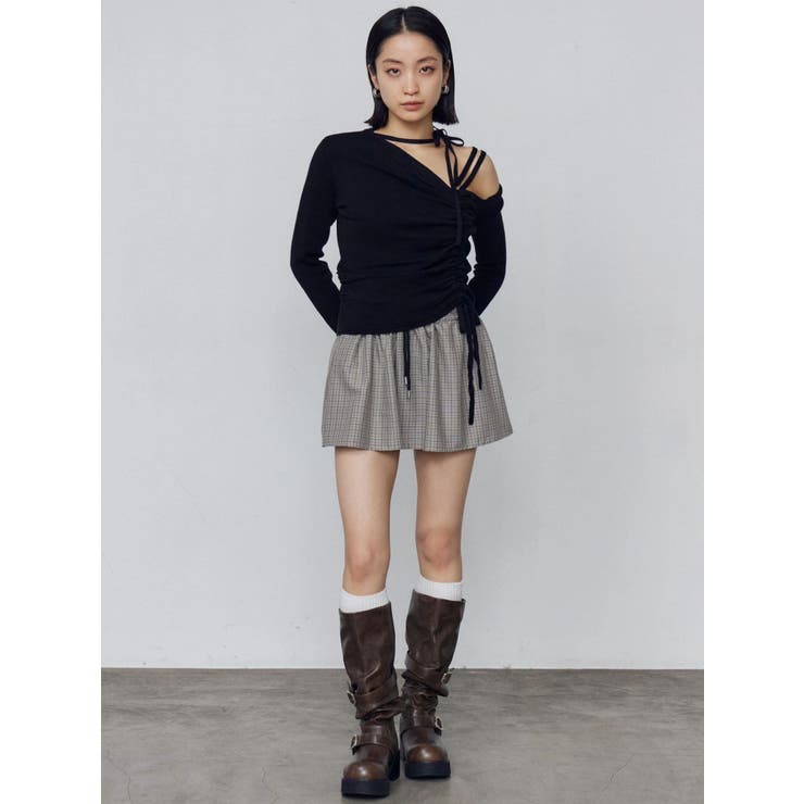 レイヤードフレアスカート | EMODA | 詳細画像17 