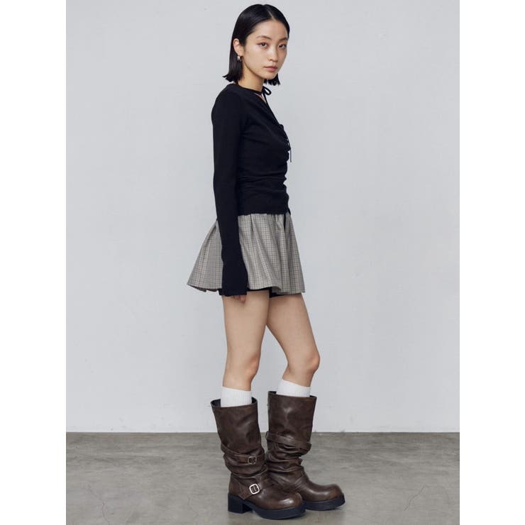 レイヤードフレアスカート | EMODA | 詳細画像18 