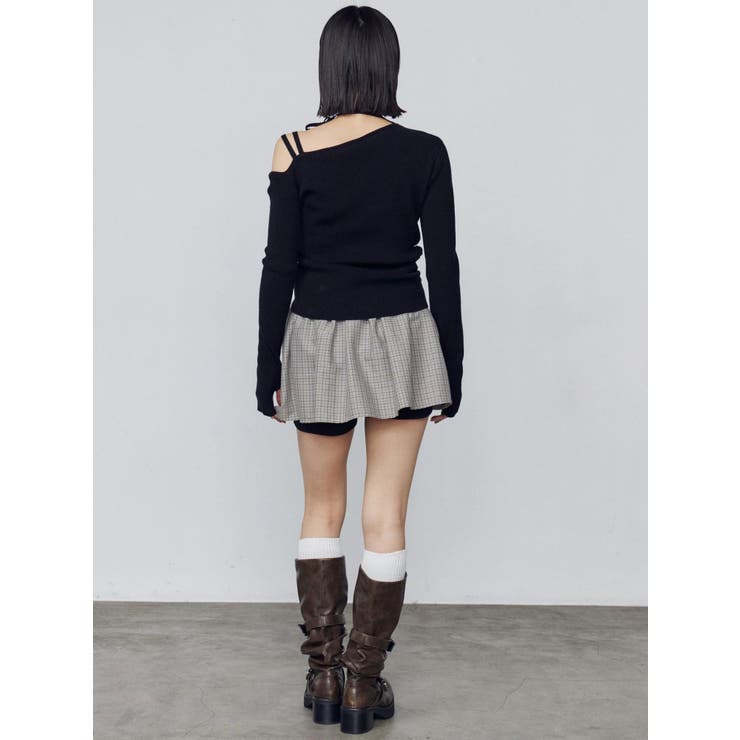 レイヤードフレアスカート | EMODA | 詳細画像19 