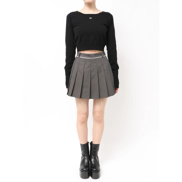 レースプリーツスカート | EMODA | 詳細画像12 