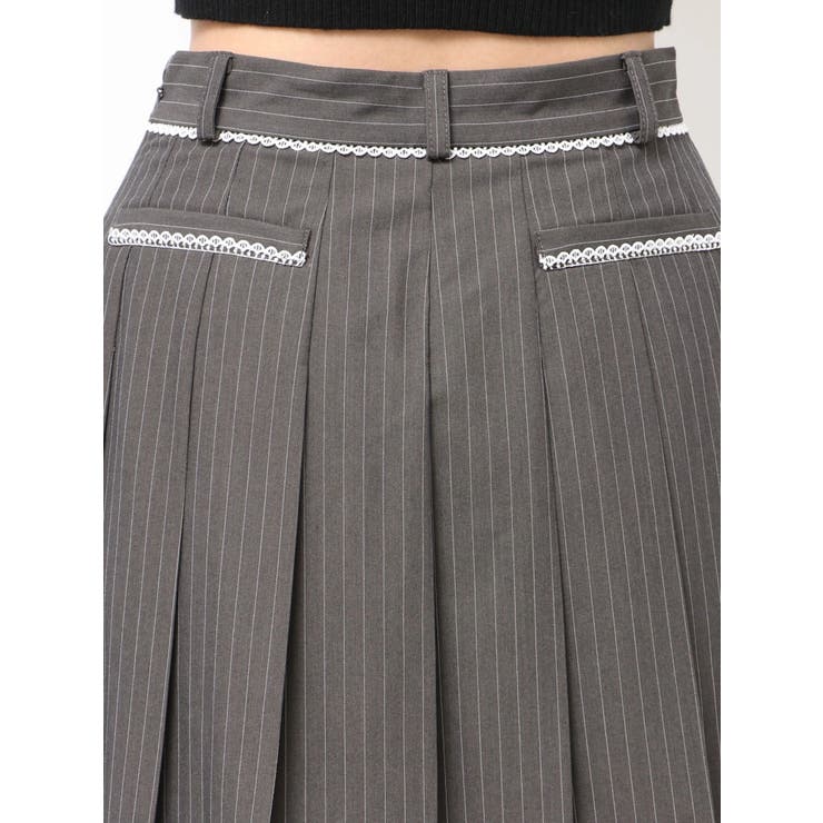 レースプリーツスカート | EMODA | 詳細画像9 