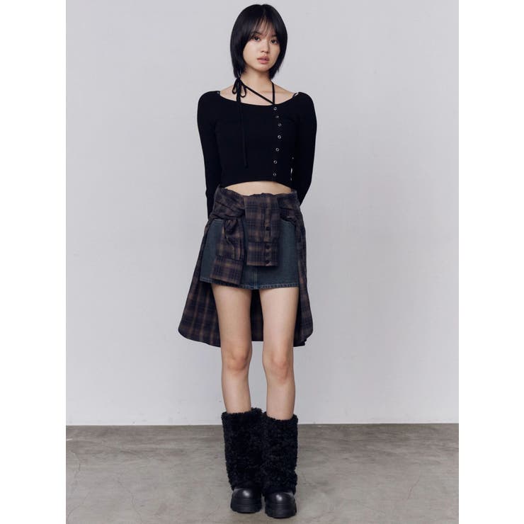 デニムマイクロスカート | EMODA | 詳細画像18 