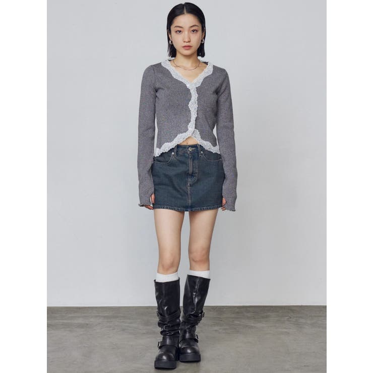 デニムマイクロスカート | EMODA | 詳細画像29 