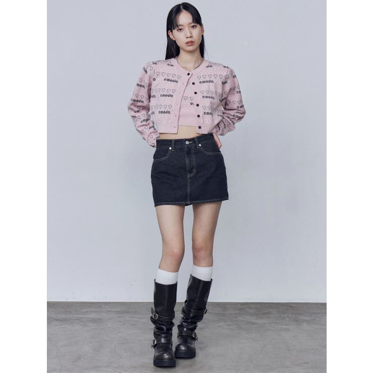 デニムマイクロスカート | EMODA | 詳細画像3 