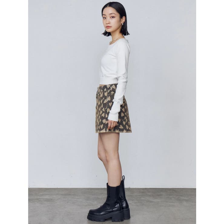 デニムマイクロスカート | EMODA | 詳細画像33 