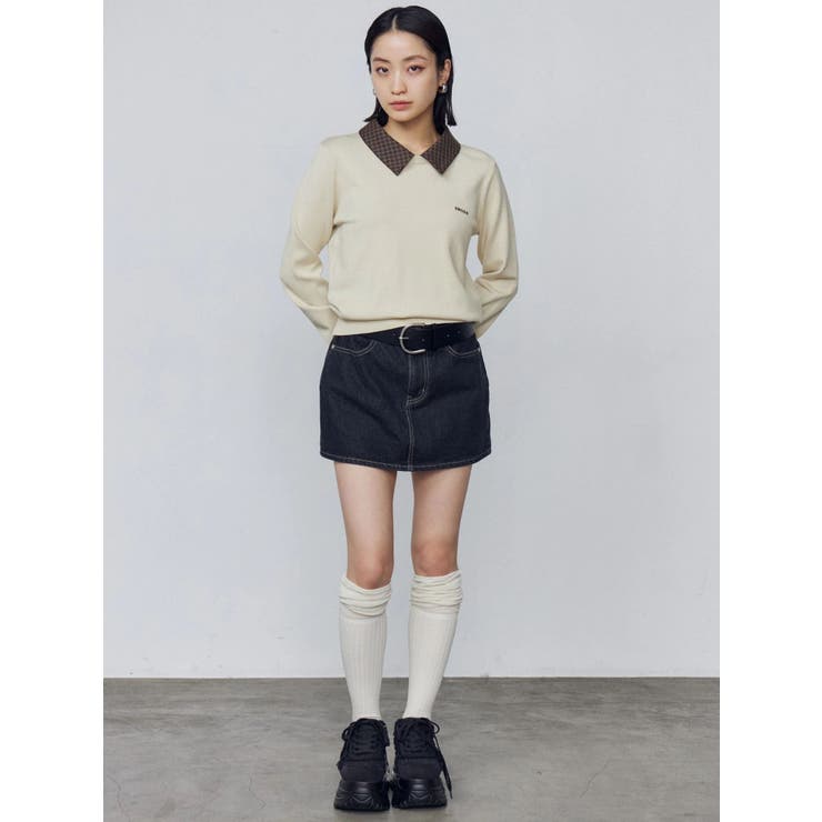 デニムマイクロスカート | EMODA | 詳細画像39 