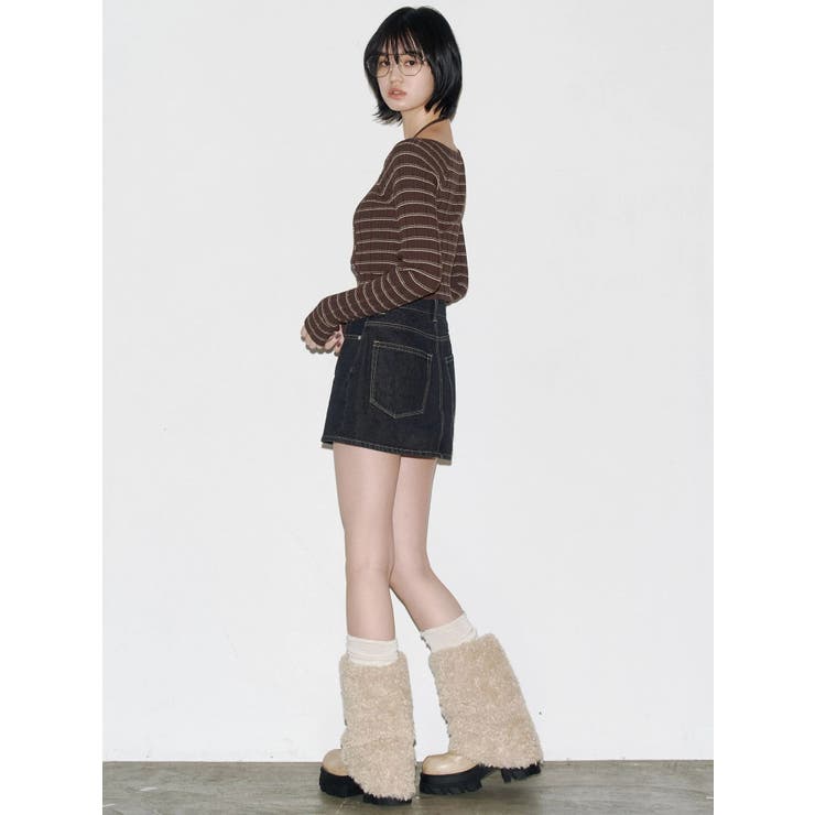 デニムマイクロスカート | EMODA | 詳細画像9 