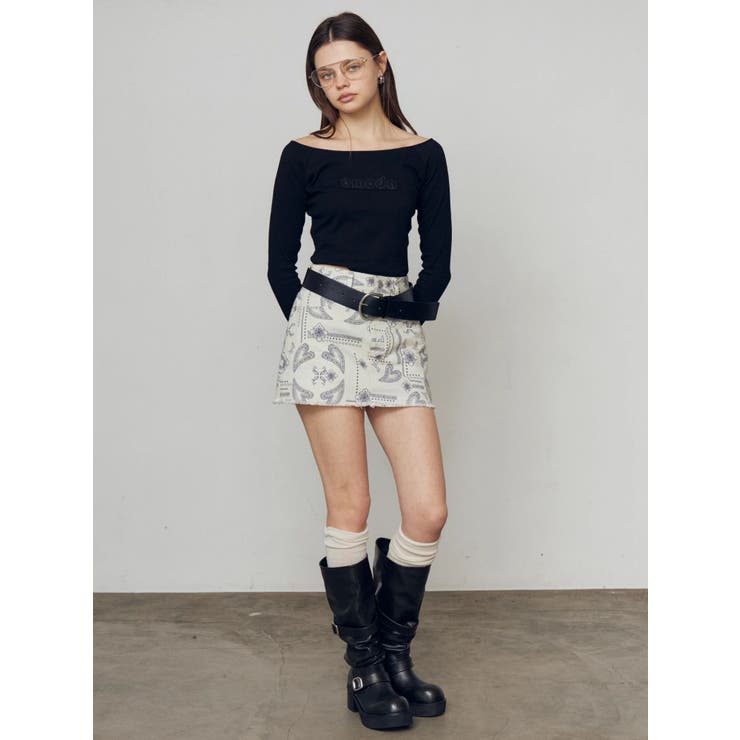 SHEER SWITCHING HIGH SOCKS | EMODA | 詳細画像10 