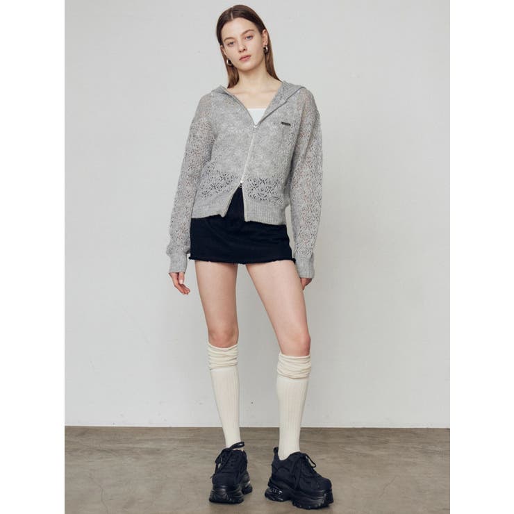 SHEER SWITCHING HIGH SOCKS | EMODA | 詳細画像9 