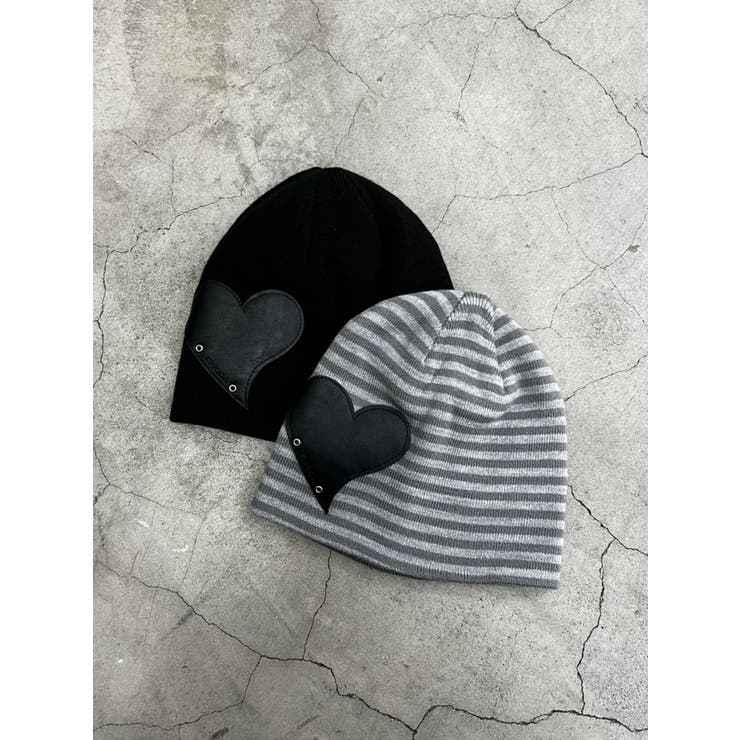 レザーパッチニットキャップ | EMODA | 詳細画像14 