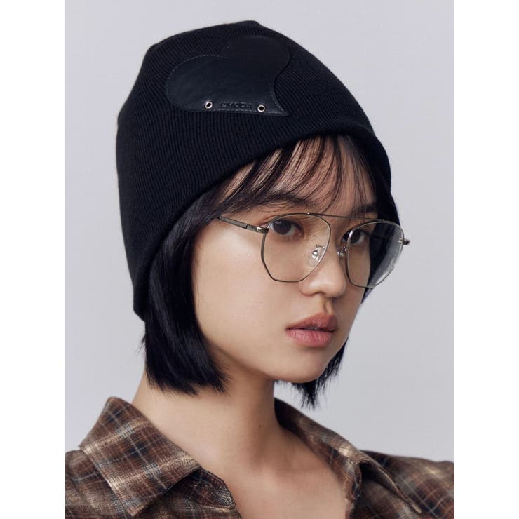 レザーパッチニットキャップ | EMODA | 詳細画像7 