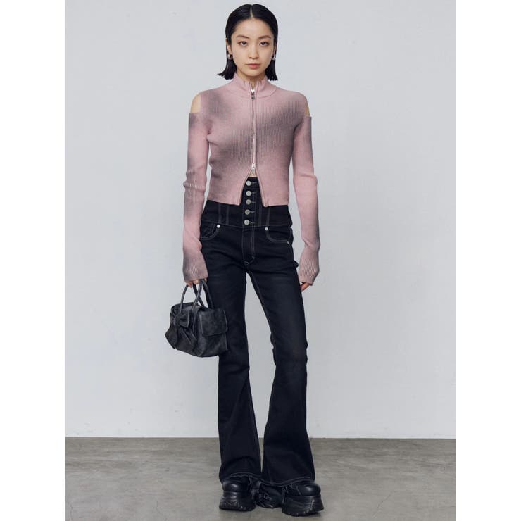 【WEB限定カラー登場！】エアバルキーカットオフスニーカー | EMODA | 詳細画像10 