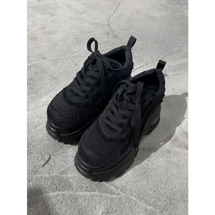 【WEB限定カラー登場！】エアバルキーカットオフスニーカー | EMODA | 詳細画像28 