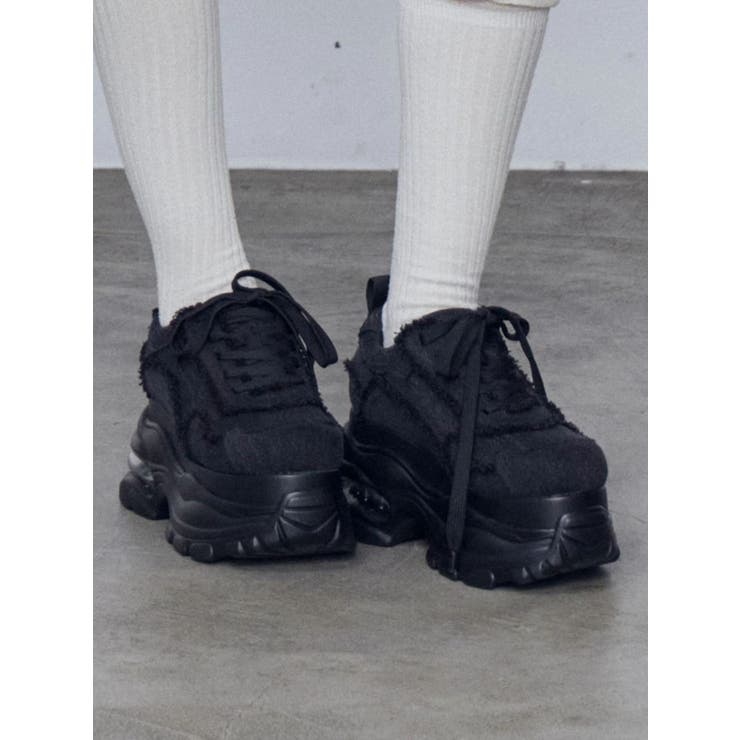 【WEB限定カラー登場！】エアバルキーカットオフスニーカー | EMODA | 詳細画像31 