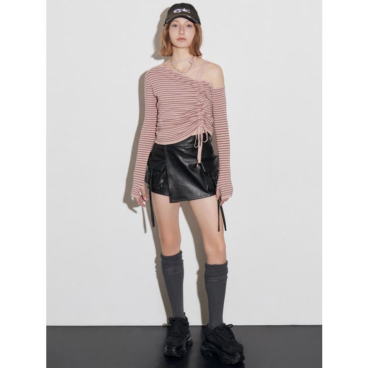 【WEB限定カラー登場！】エアバルキーカットオフスニーカー | EMODA | 詳細画像5 