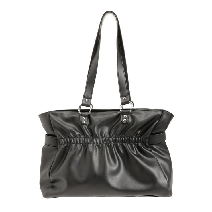 ベルトギャザートートバッグ | EMODA | 詳細画像4 