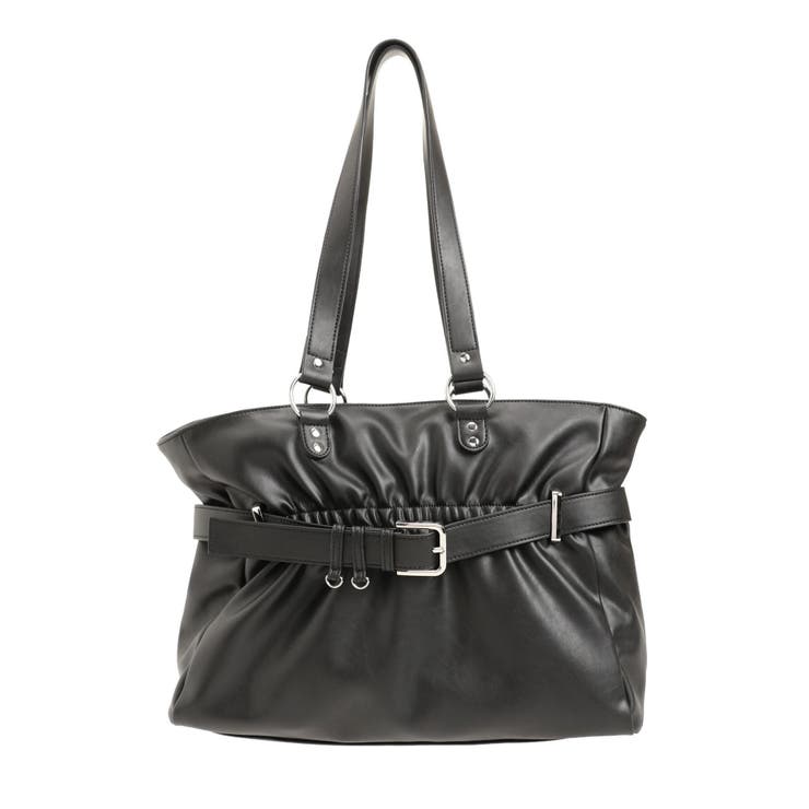 ベルトギャザートートバッグ | EMODA | 詳細画像9 