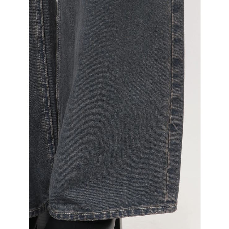 ミッドワイドジャストウエストジーンズ | EMODA | 詳細画像23 