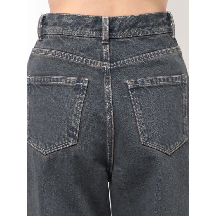 ミッドワイドジャストウエストジーンズ | EMODA | 詳細画像31 