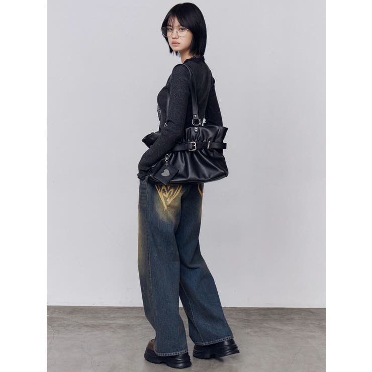 バックグラフィティルーズジーンズ | EMODA | 詳細画像15 