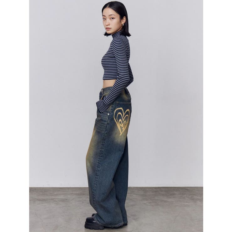 バックグラフィティルーズジーンズ | EMODA | 詳細画像16 