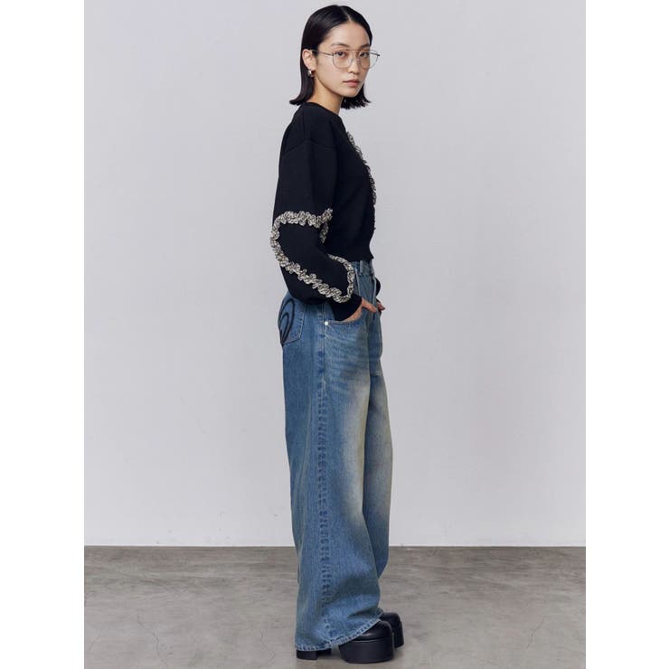 バックグラフィティルーズジーンズ | EMODA | 詳細画像24 