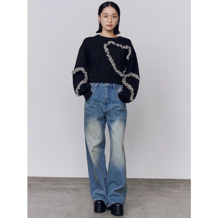 バックグラフィティルーズジーンズ | EMODA | 詳細画像25 