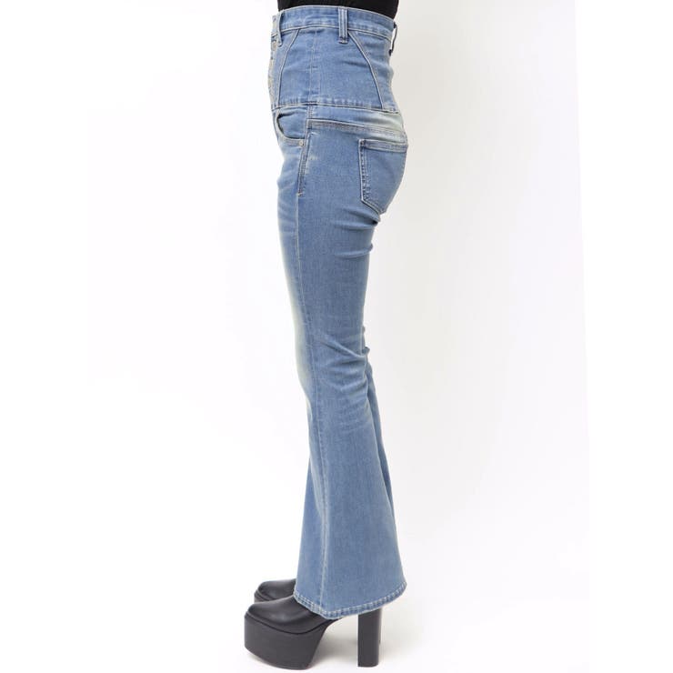 スーパーハイウエストフレアパギンス | EMODA | 詳細画像24 