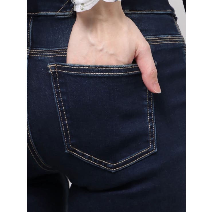 カーブレースアップハイウエストフレアパギンス | EMODA | 詳細画像23 