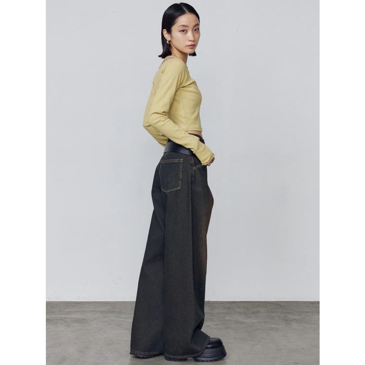 ワイドルーズジーンズ | EMODA | 詳細画像28 