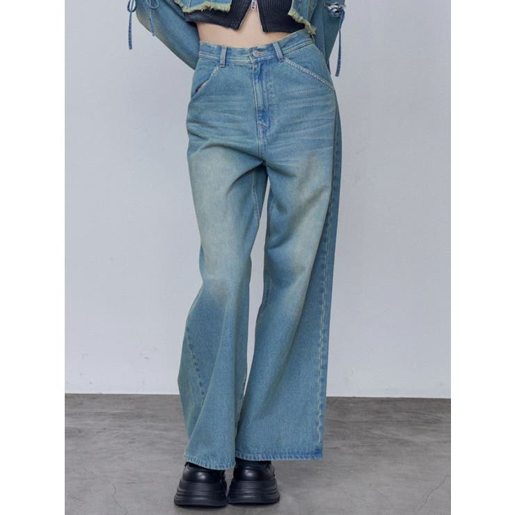 ワイドルーズジーンズ | EMODA | 詳細画像32 