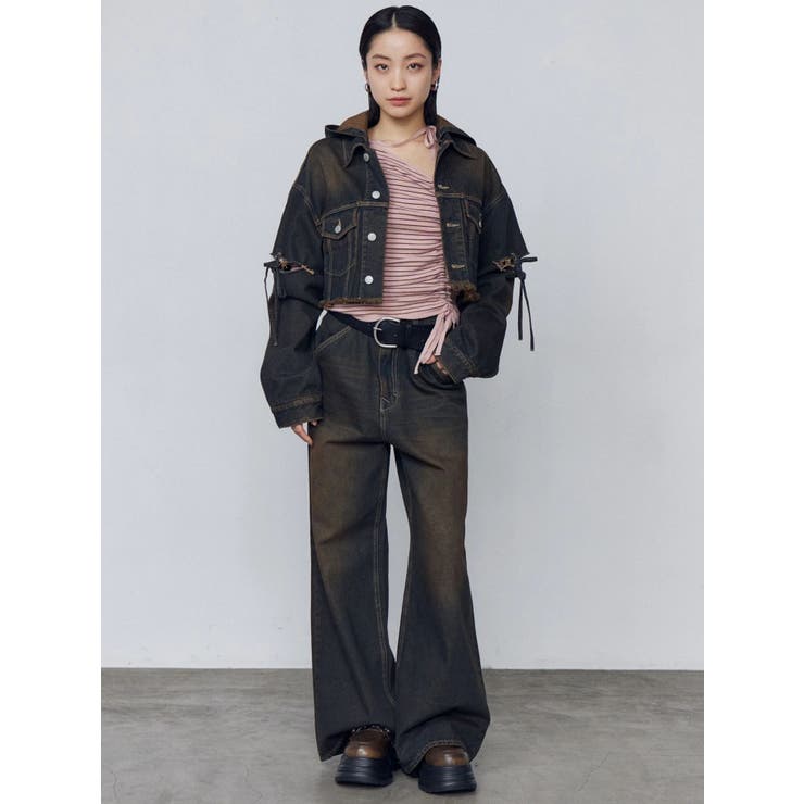 ワイドルーズジーンズ | EMODA | 詳細画像6 