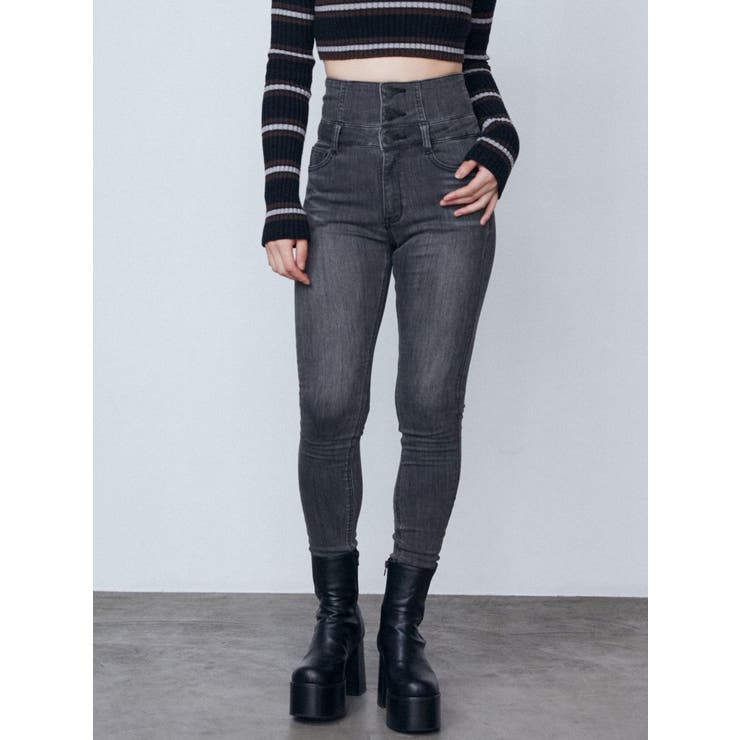 【ELDER】SYMハイウエストデニム | EMODA | 詳細画像15 