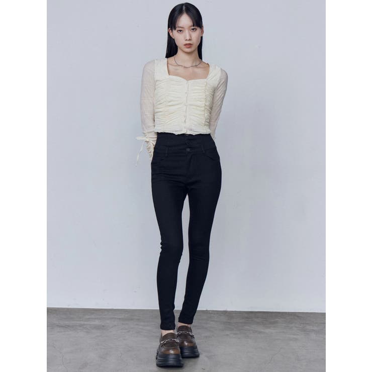 【ELDER】SYMハイウエストデニム | EMODA | 詳細画像17 