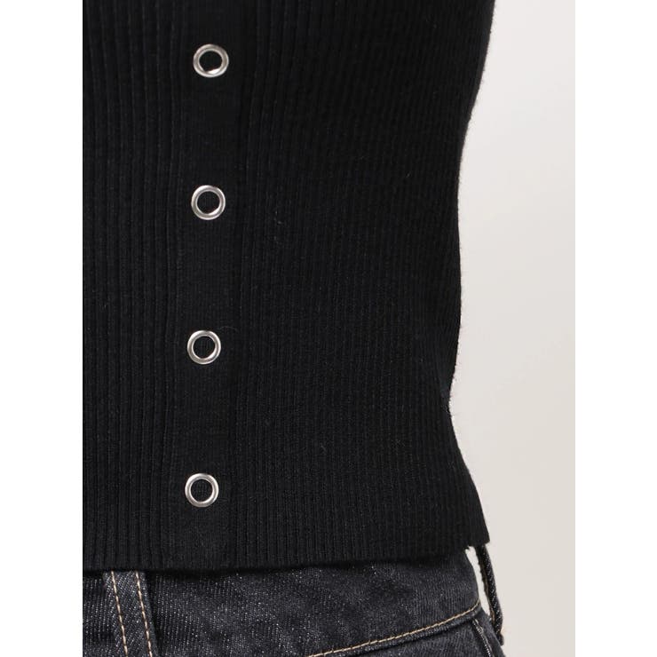 アシンメトリーチョーカーニット | EMODA | 詳細画像45 