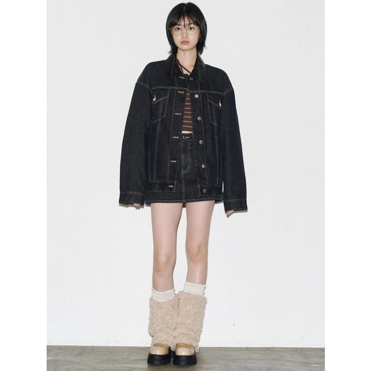 アシンメトリーチョーカーニット | EMODA | 詳細画像7 