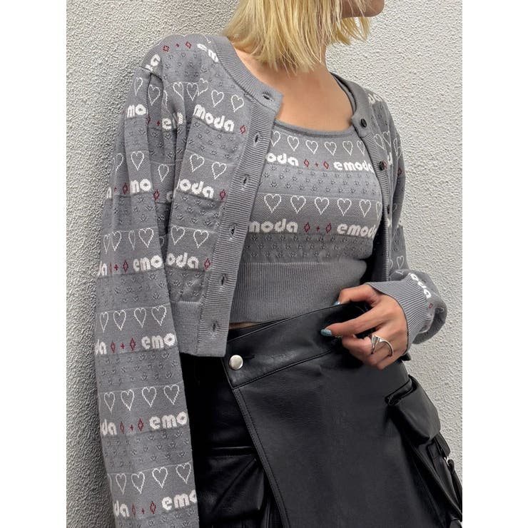 アイレットロゴツインニット | EMODA | 詳細画像4 