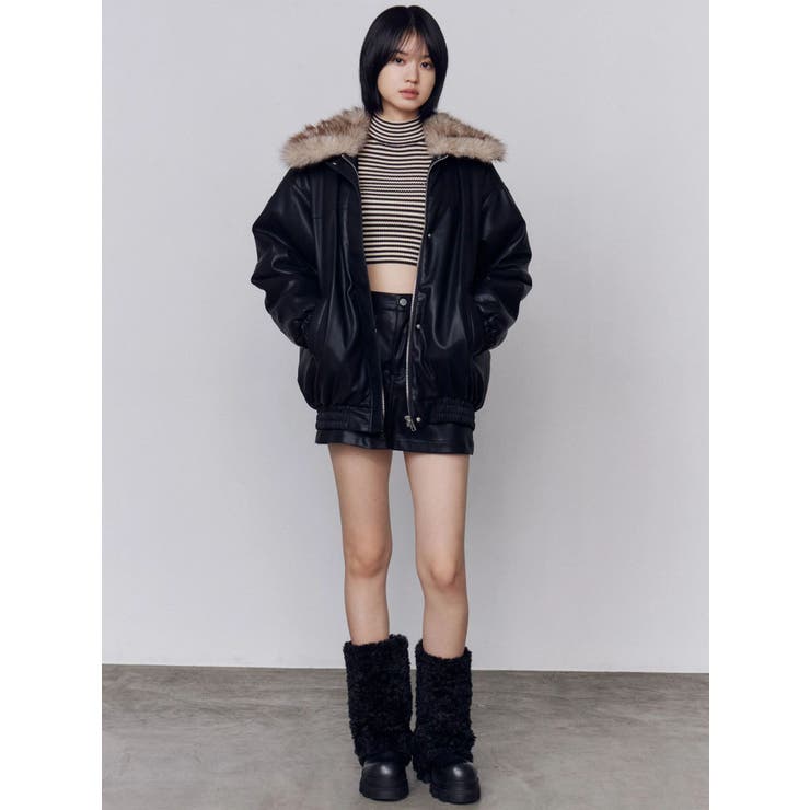 ハイネッククロップニット | EMODA | 詳細画像10 