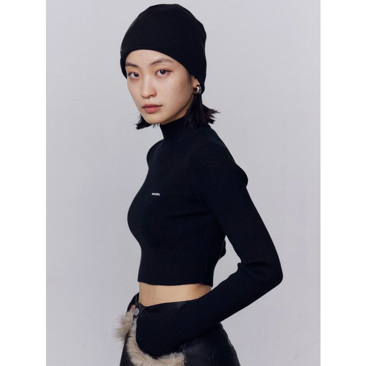 ハイネッククロップニット | EMODA | 詳細画像13 